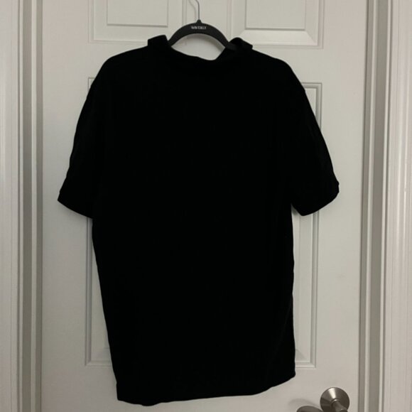 Black Classic Fit Men's Ralph Lauren Polo Shirt - Picture 2 of 3